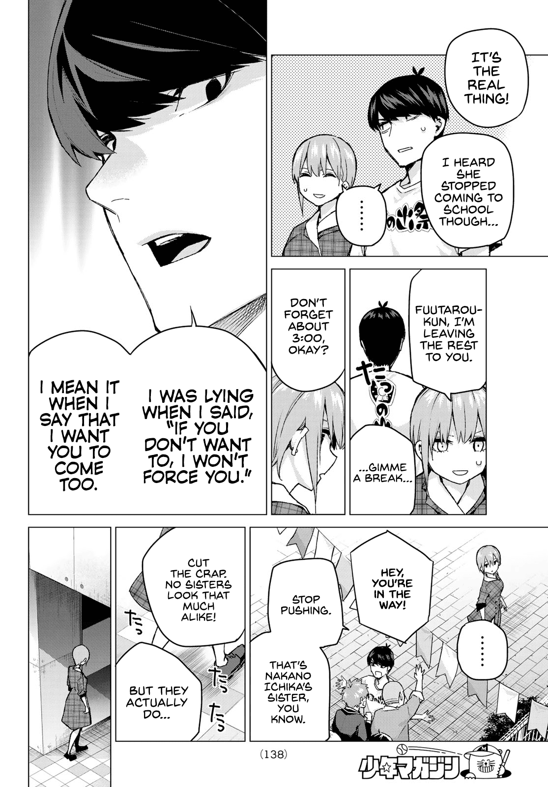 Go-Toubun no Hanayome Chapter 101 page 16 - Chapter 101: The Last Festival - Ichika’s Side ①