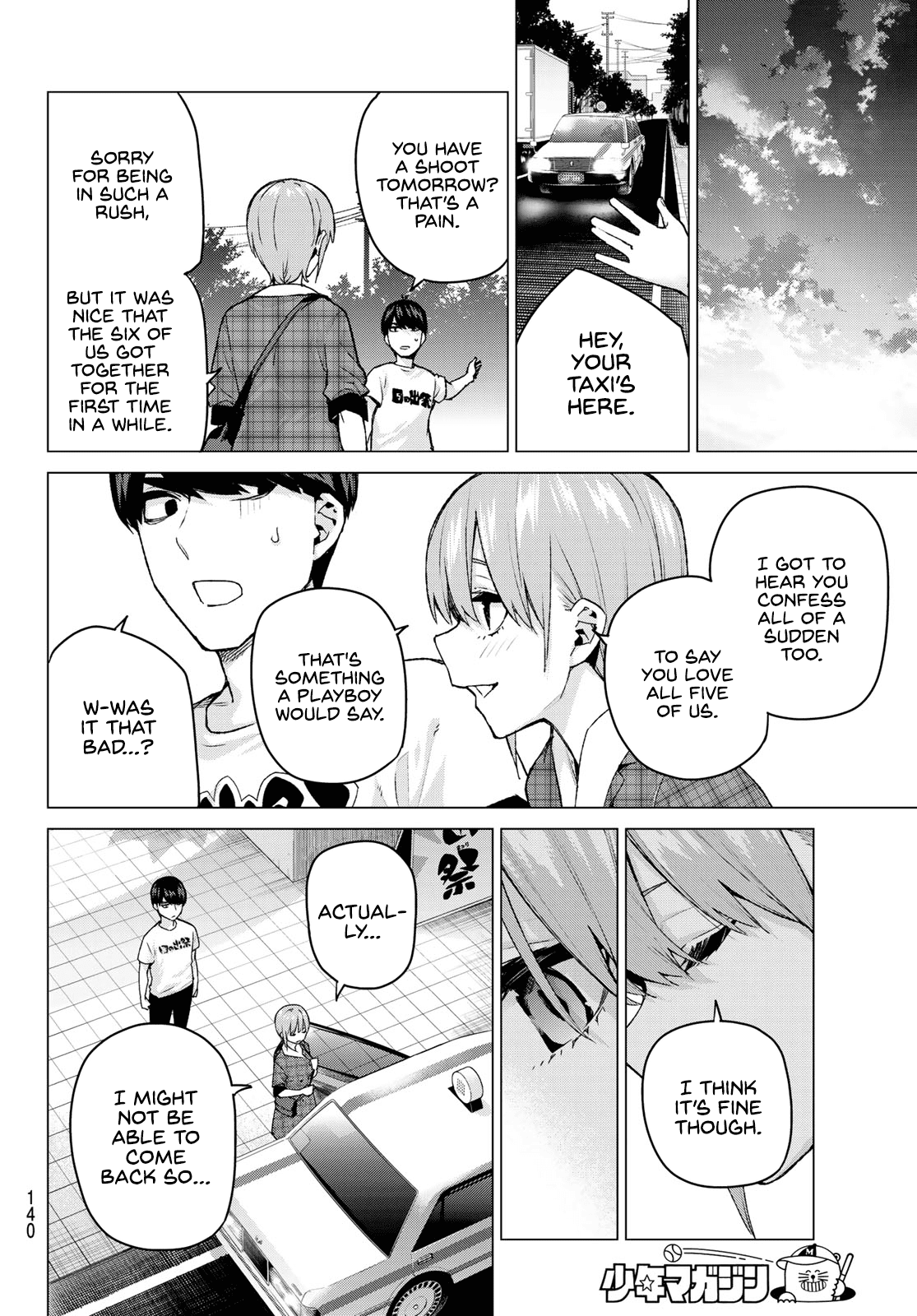 Go-Toubun no Hanayome Chapter 101 page 18 - Chapter 101: The Last Festival - Ichika’s Side ①