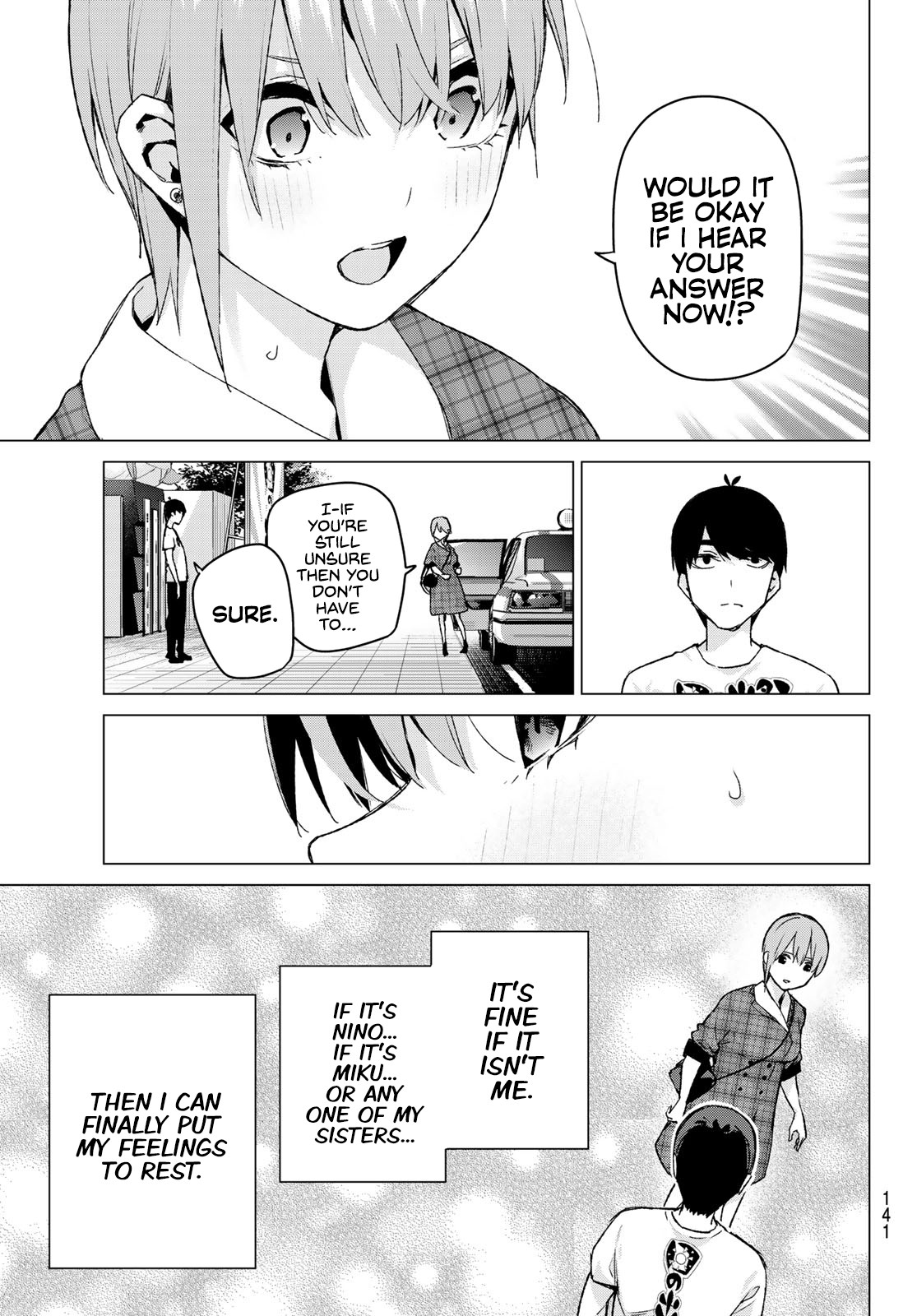 Go-Toubun no Hanayome Chapter 101 page 19 - Chapter 101: The Last Festival - Ichika’s Side ①