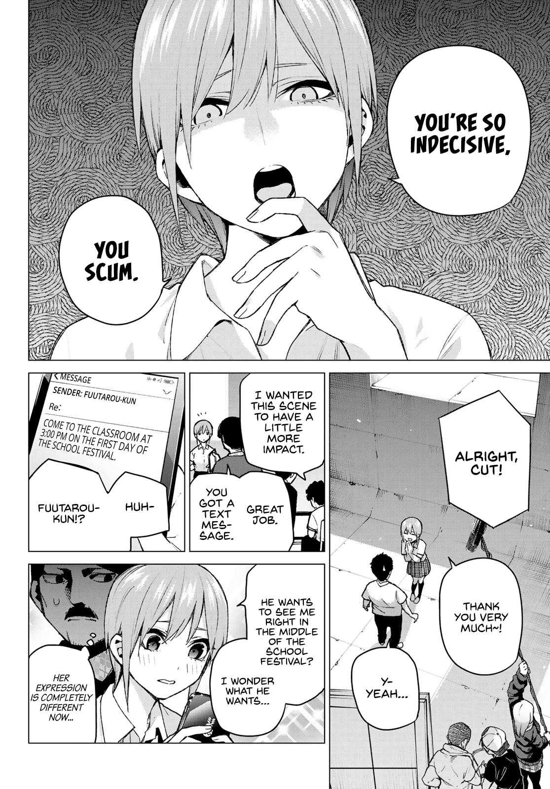 Go-Toubun no Hanayome Chapter 101 page 2 - Chapter 101: The Last Festival - Ichika’s Side ①