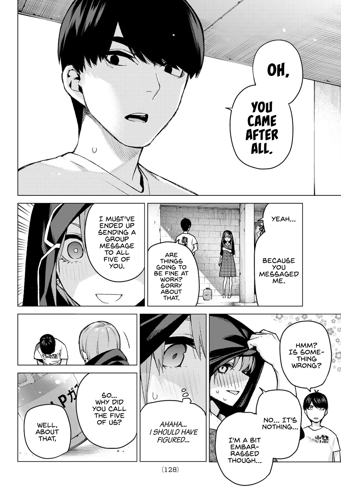 Go-Toubun no Hanayome Chapter 101 page 6 - Chapter 101: The Last Festival - Ichika’s Side ①