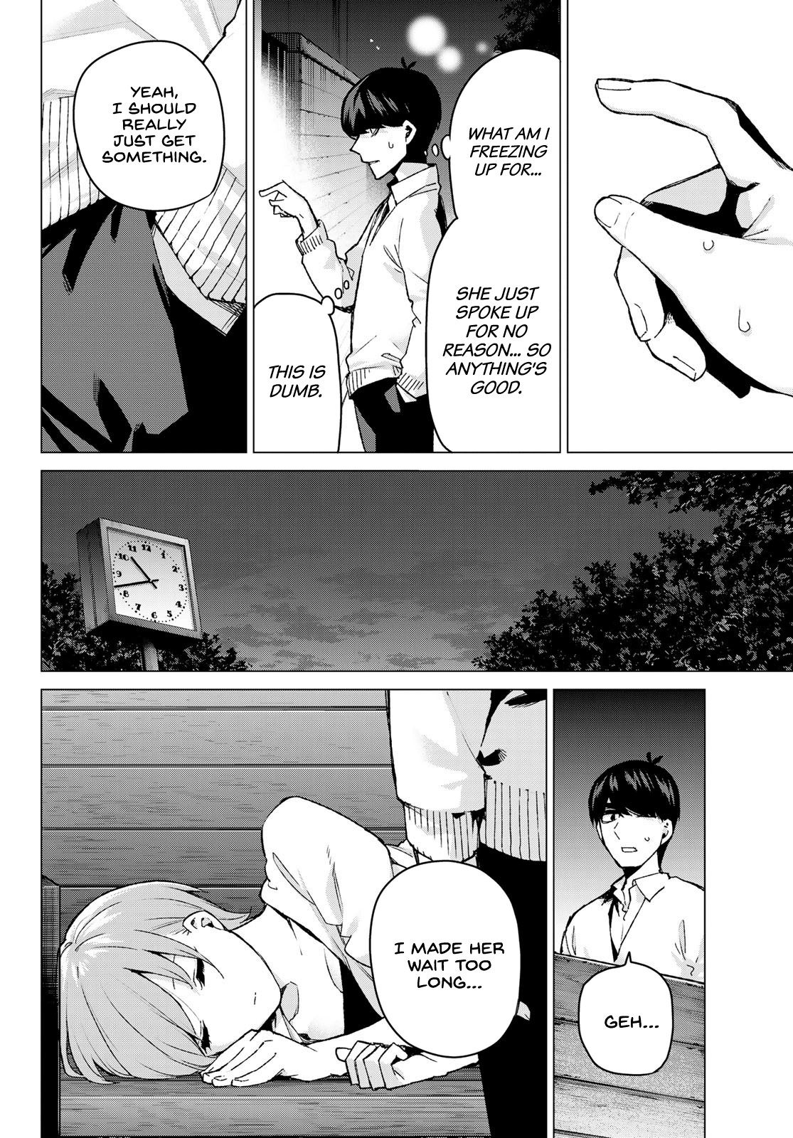 Go-Toubun no Hanayome Chapter 102 page 10 - Chapter 102: The Last Festival - Ichika’s Side ②