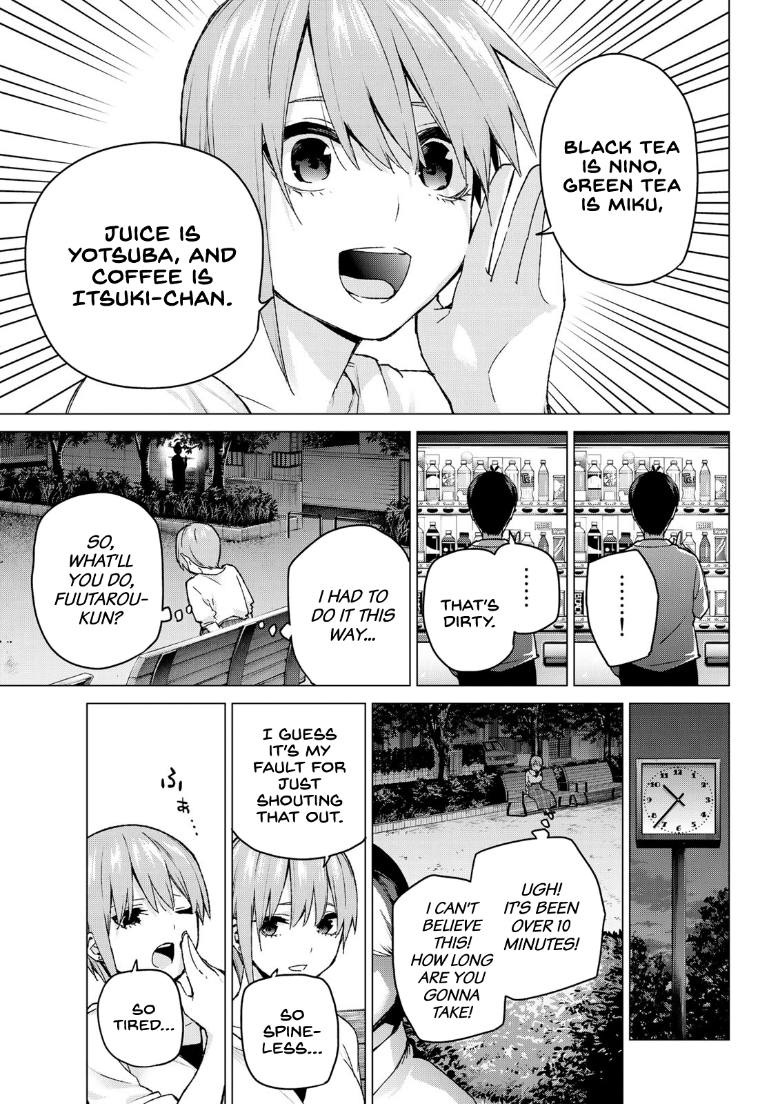 Go-Toubun no Hanayome Chapter 102 page 9 - Chapter 102: The Last Festival - Ichika’s Side ②