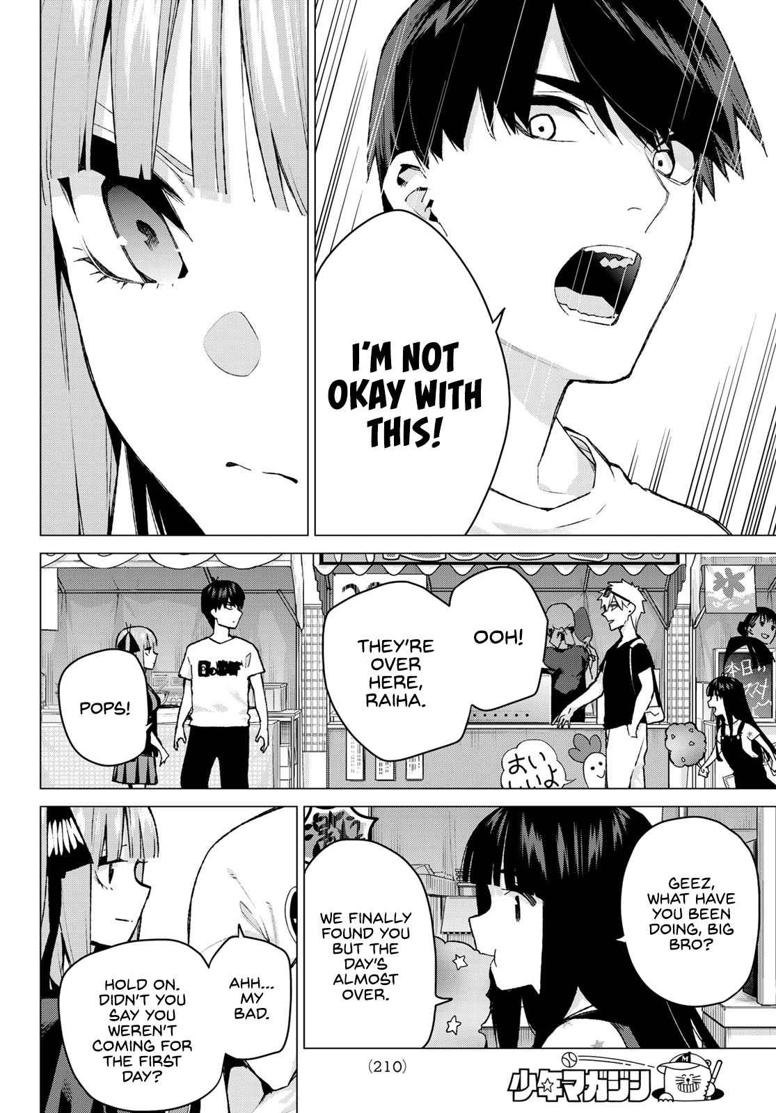 Go-Toubun no Hanayome Chapter 103 page 10 - Chapter 103: The Last Festival - Nino’s Side ①