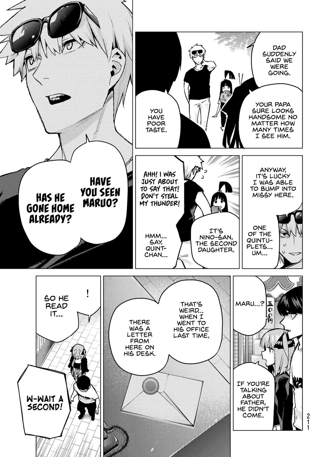 Go-Toubun no Hanayome Chapter 103 page 11 - Chapter 103: The Last Festival - Nino’s Side ①