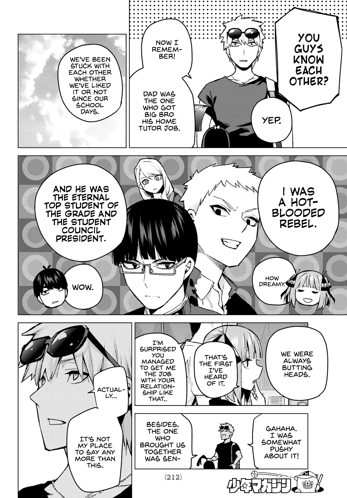 Go-Toubun no Hanayome Chapter 103 page 12 - Chapter 103: The Last Festival - Nino’s Side ①