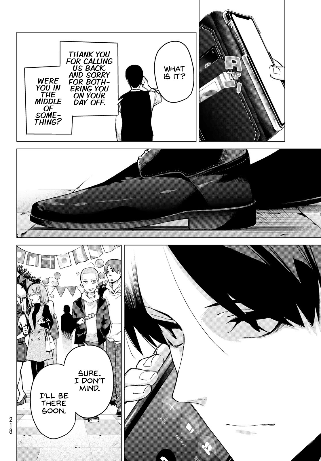 Go-Toubun no Hanayome Chapter 103 page 18 - Chapter 103: The Last Festival - Nino’s Side ①