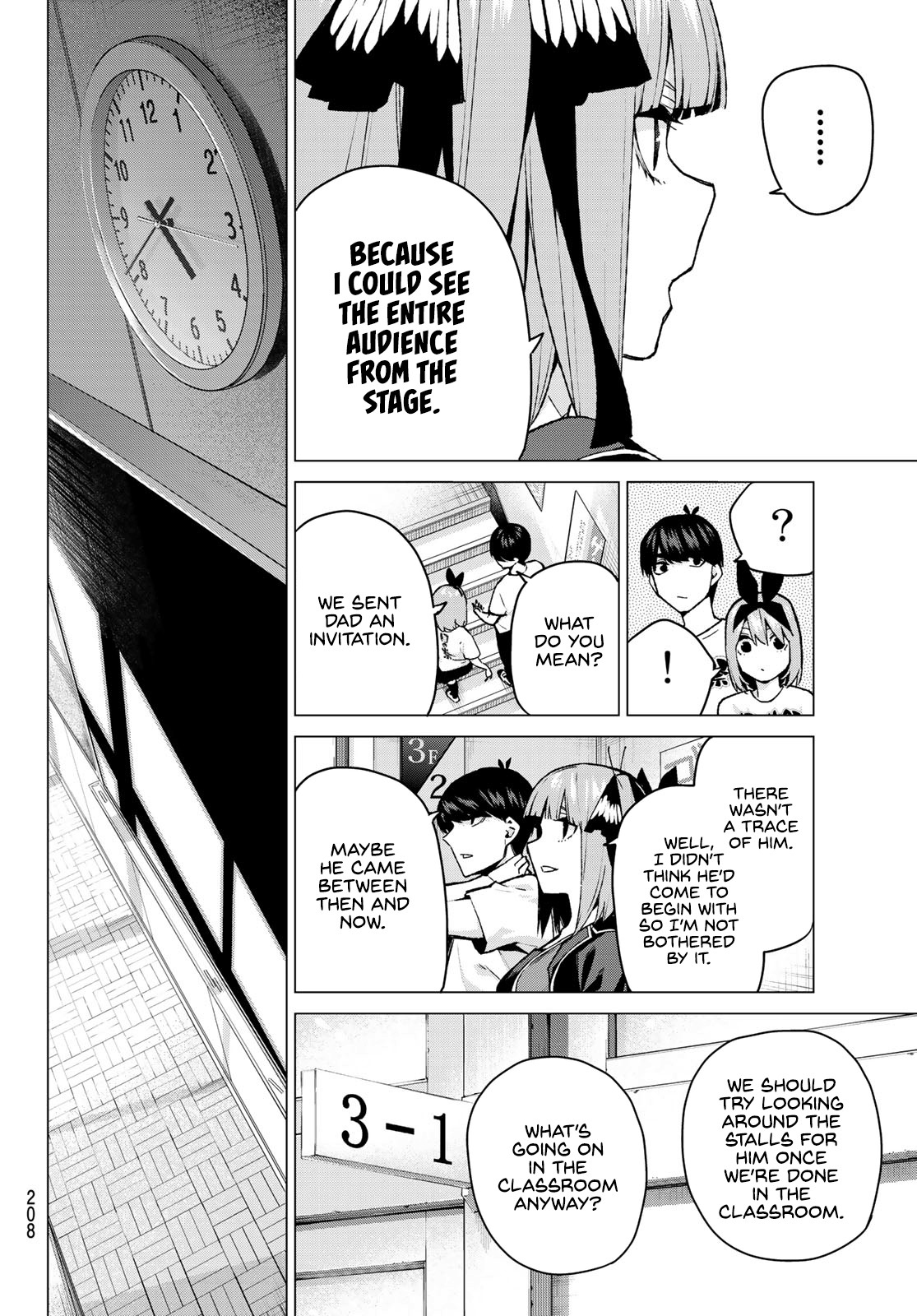 Go-Toubun no Hanayome Chapter 103 page 8 - Chapter 103: The Last Festival - Nino’s Side ①