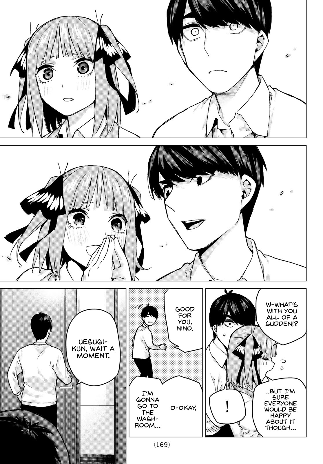 Go-Toubun no Hanayome Chapter 104 page 10 - Chapter 104: The Last Festival - Nino’s Side ②