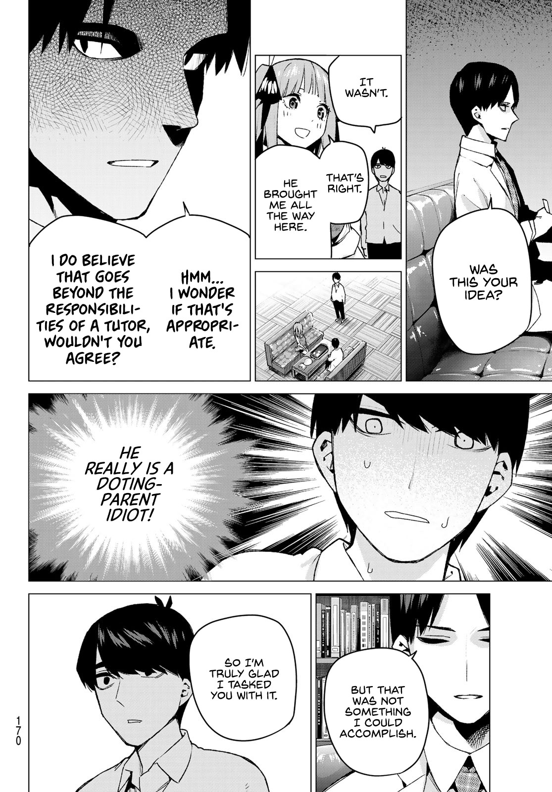 Go-Toubun no Hanayome Chapter 104 page 11 - Chapter 104: The Last Festival - Nino’s Side ②