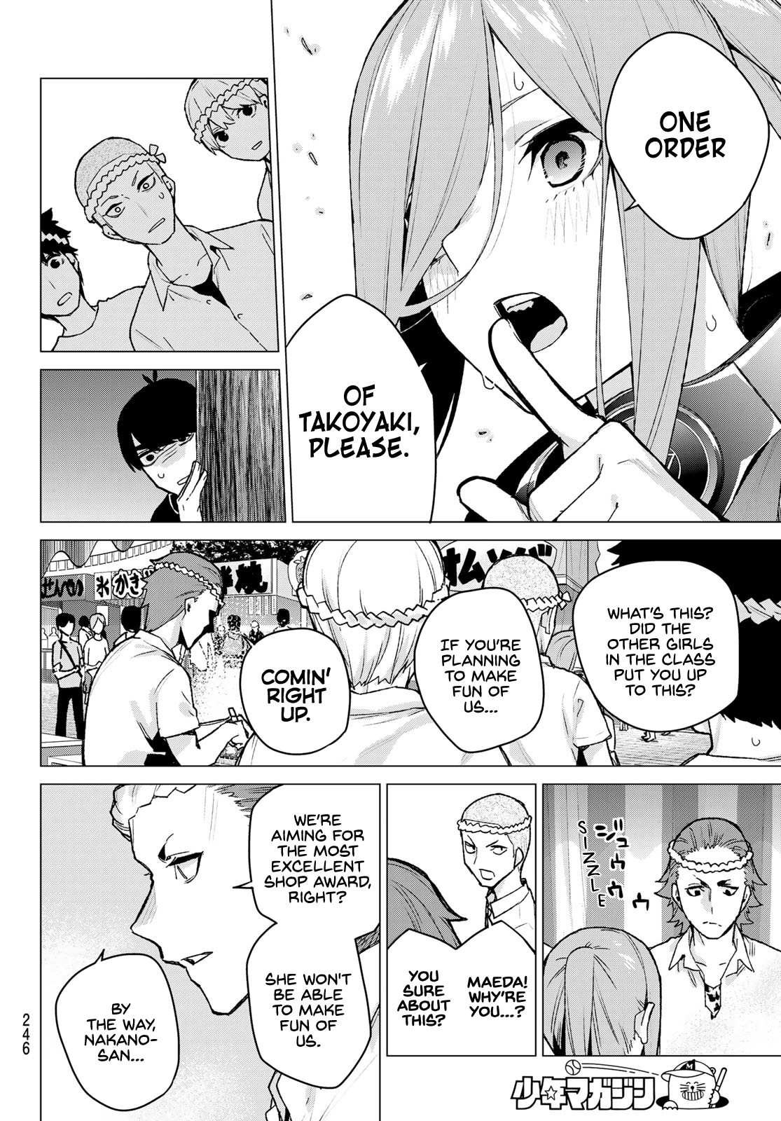 Go-Toubun no Hanayome Chapter 105 page 10 - Chapter 105: The Last Festival - Miku’s Side ①