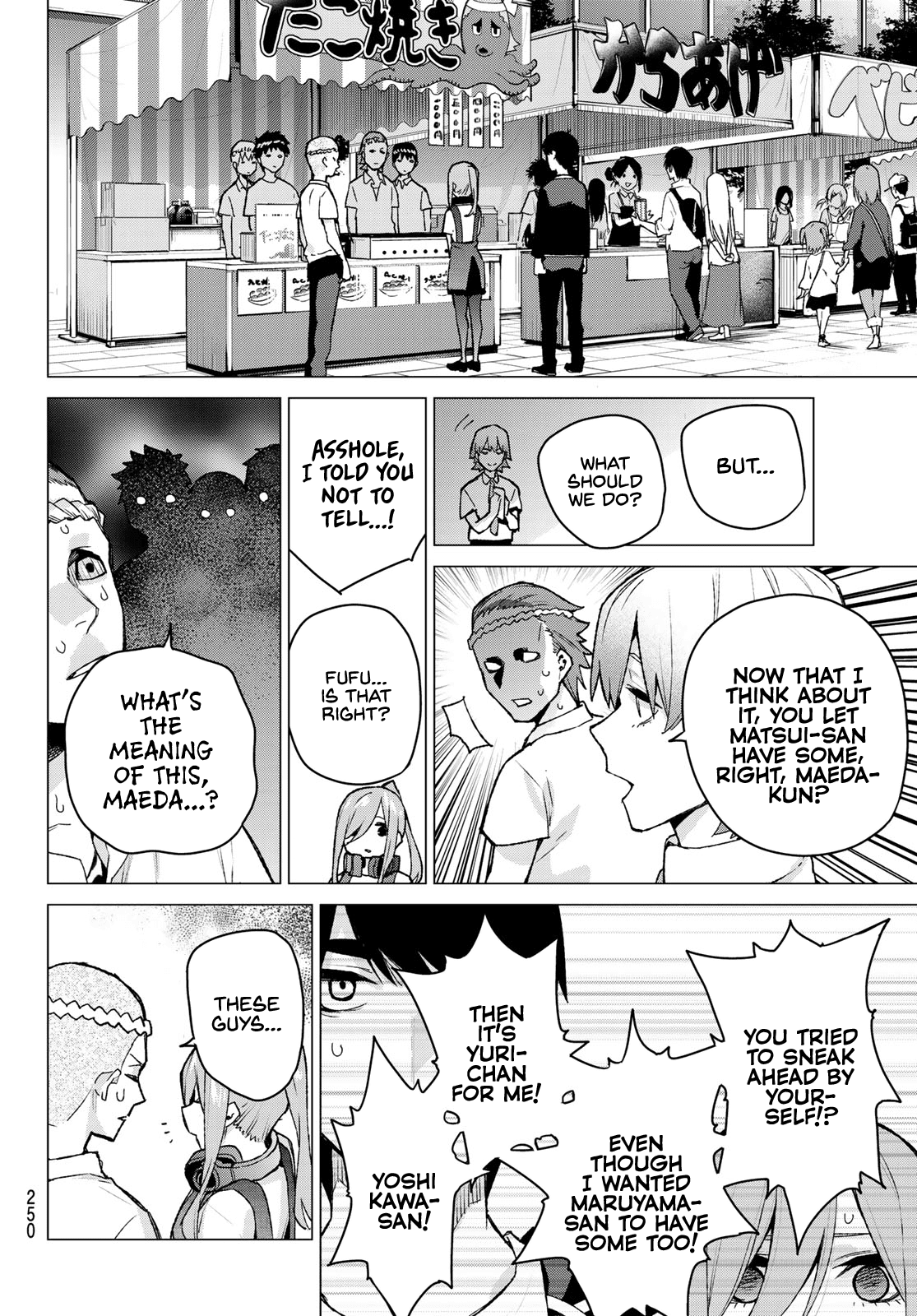 Go-Toubun no Hanayome Chapter 105 page 14 - Chapter 105: The Last Festival - Miku’s Side ①