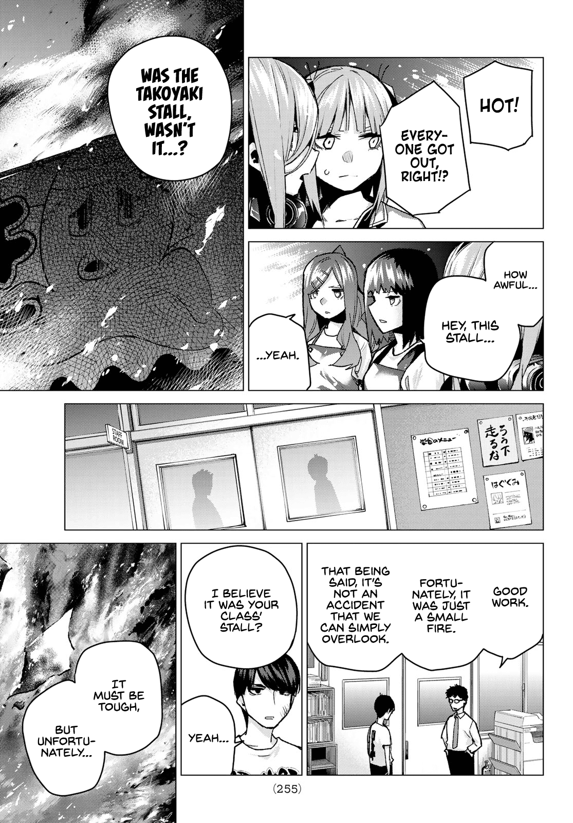 Go-Toubun no Hanayome Chapter 105 page 19 - Chapter 105: The Last Festival - Miku’s Side ①