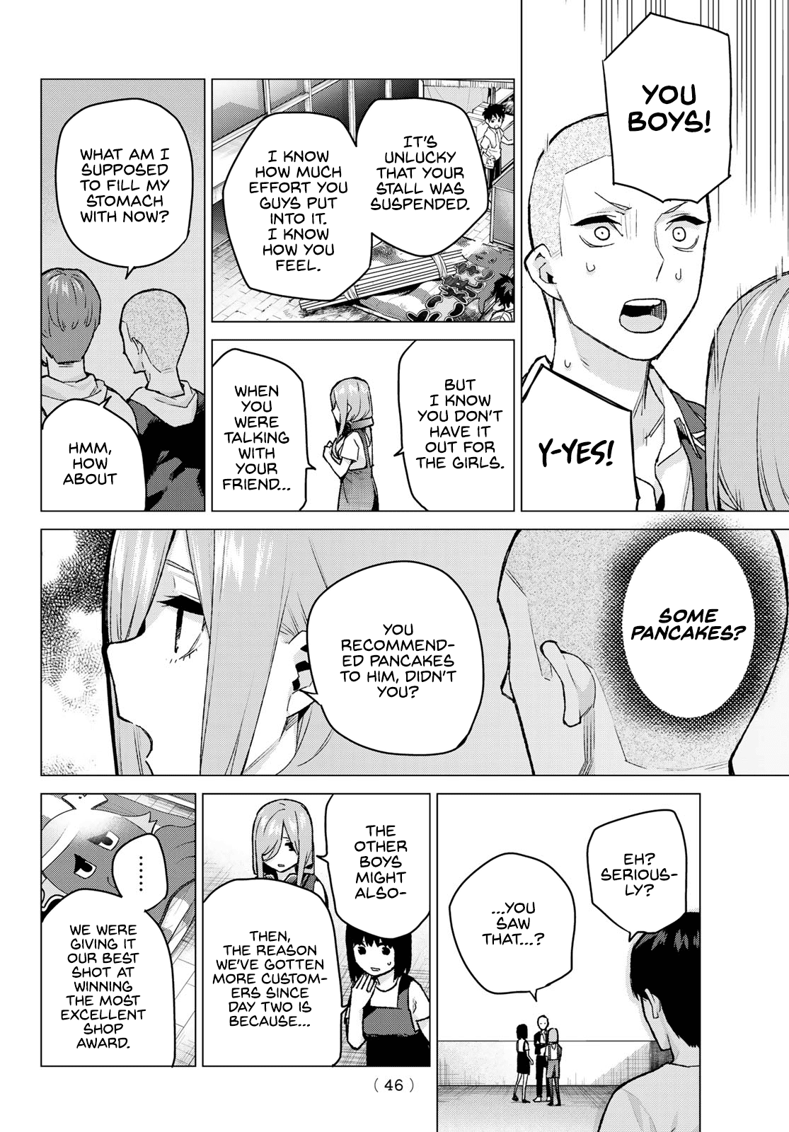 Go-Toubun no Hanayome Chapter 106 page 10 - Chapter 106: The Last Festival - Miku’s Side ②