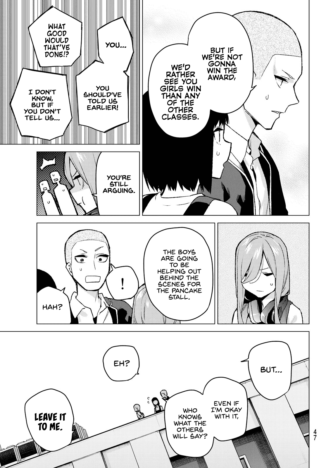 Go-Toubun no Hanayome Chapter 106 page 11 - Chapter 106: The Last Festival - Miku’s Side ②