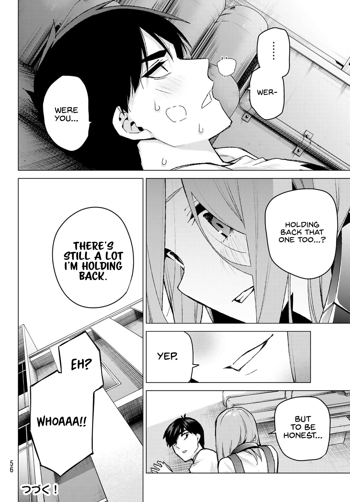 Go-Toubun no Hanayome Chapter 106 page 18 - Chapter 106: The Last Festival - Miku’s Side ②