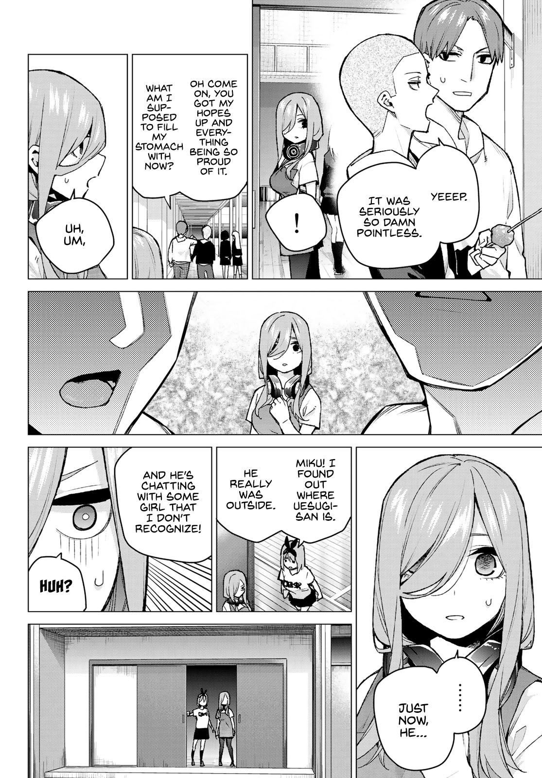 Go-Toubun no Hanayome Chapter 106 page 2 - Chapter 106: The Last Festival - Miku’s Side ②