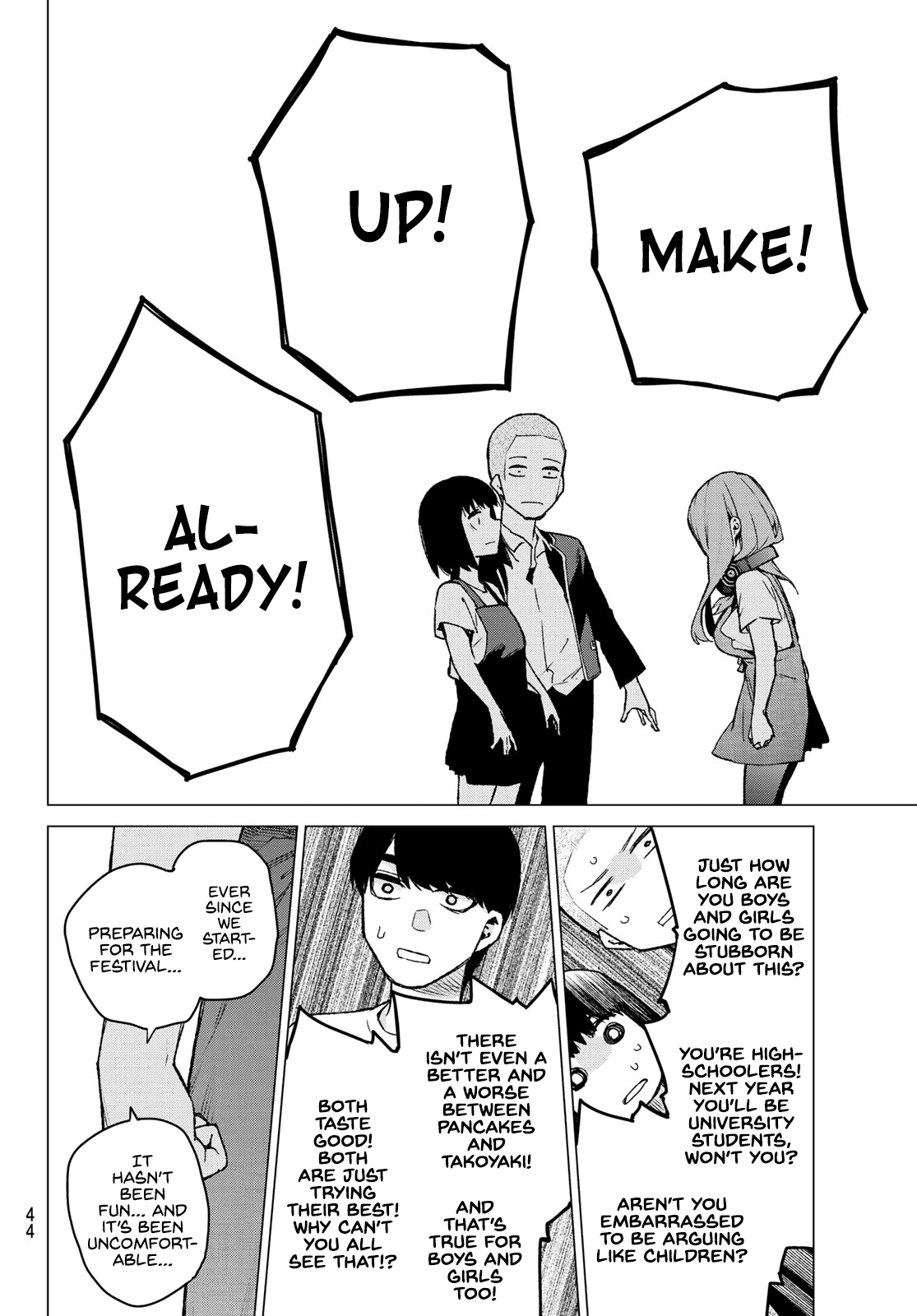 Go-Toubun no Hanayome Chapter 106 page 8 - Chapter 106: The Last Festival - Miku’s Side ②