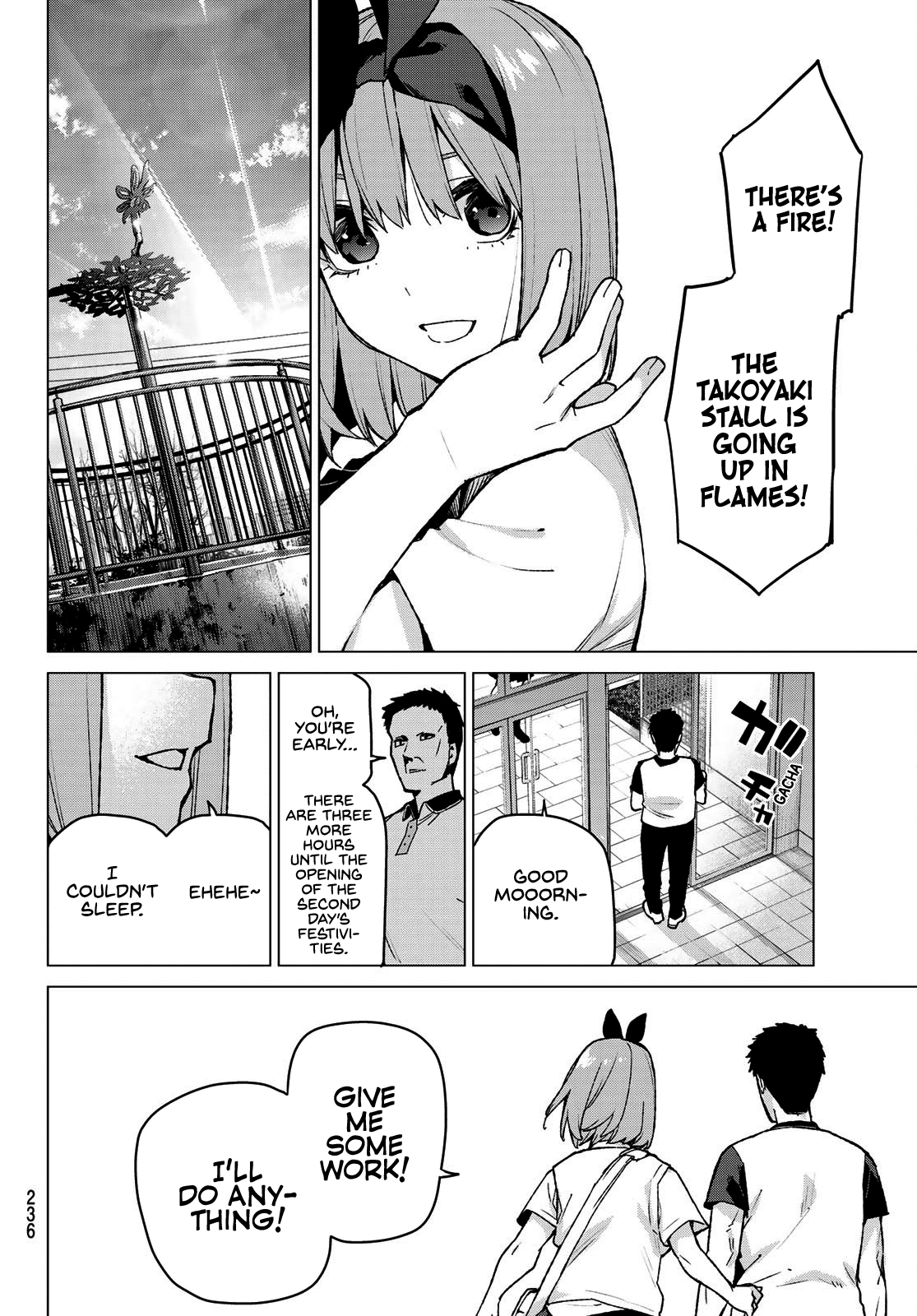 Go-Toubun no Hanayome Chapter 107 page 12 - Chapter 107: The Last Festival - Yotsuba’s Side ①