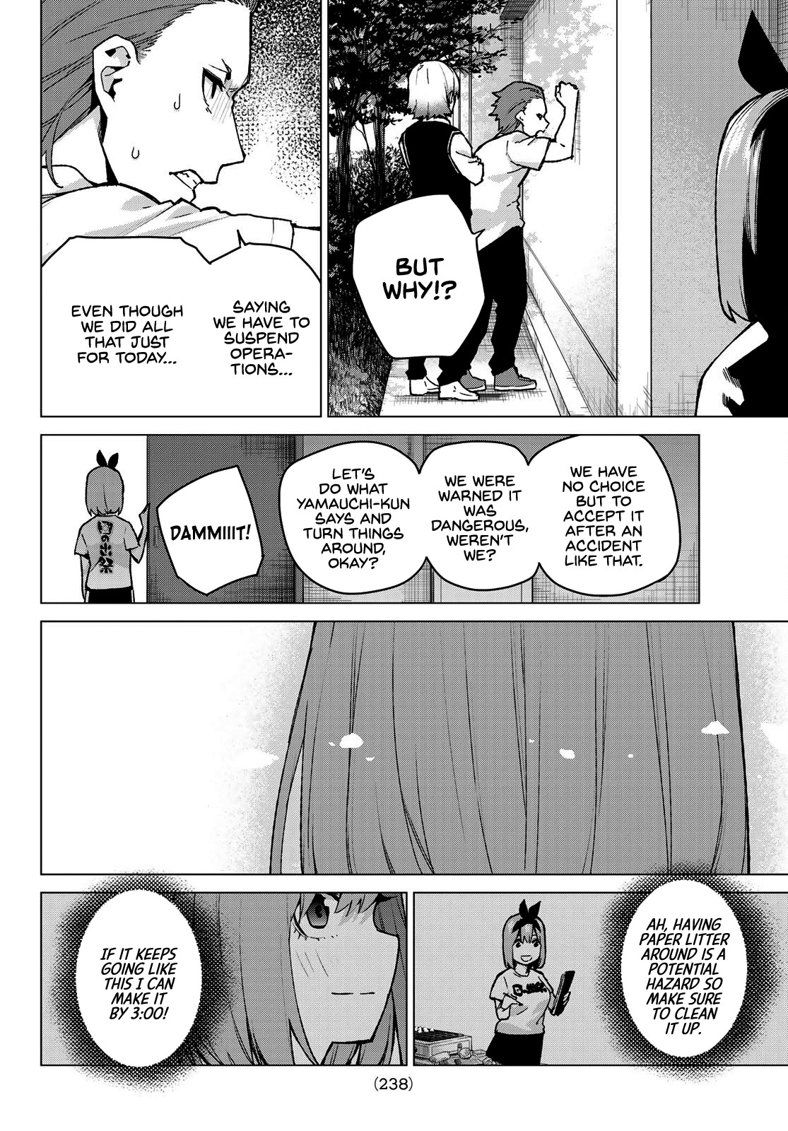Go-Toubun no Hanayome Chapter 107 page 14 - Chapter 107: The Last Festival - Yotsuba’s Side ①