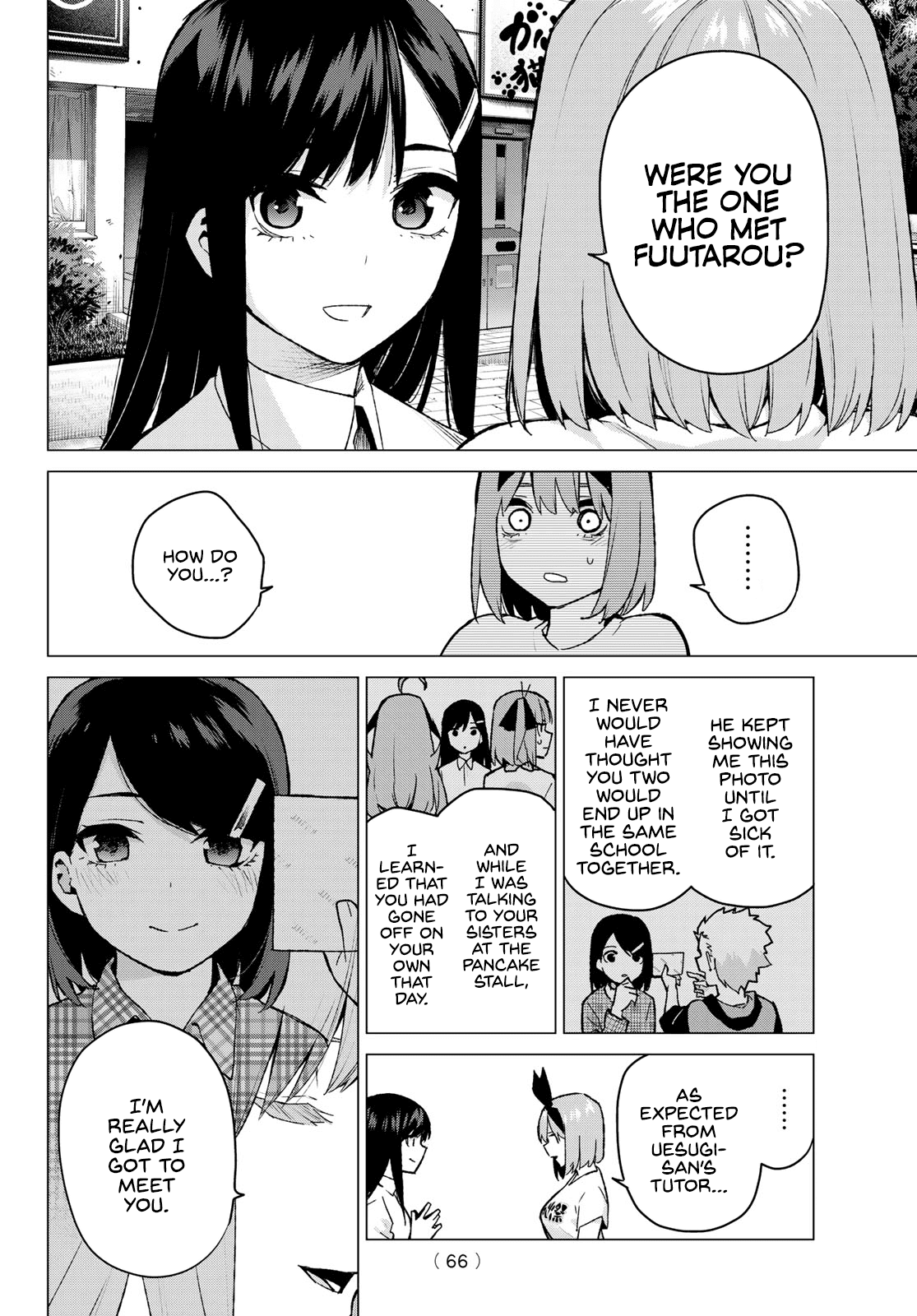 Go-Toubun no Hanayome Chapter 108 page 2 - Chapter 108: The Last Festival - Yotsuba’s Side ②