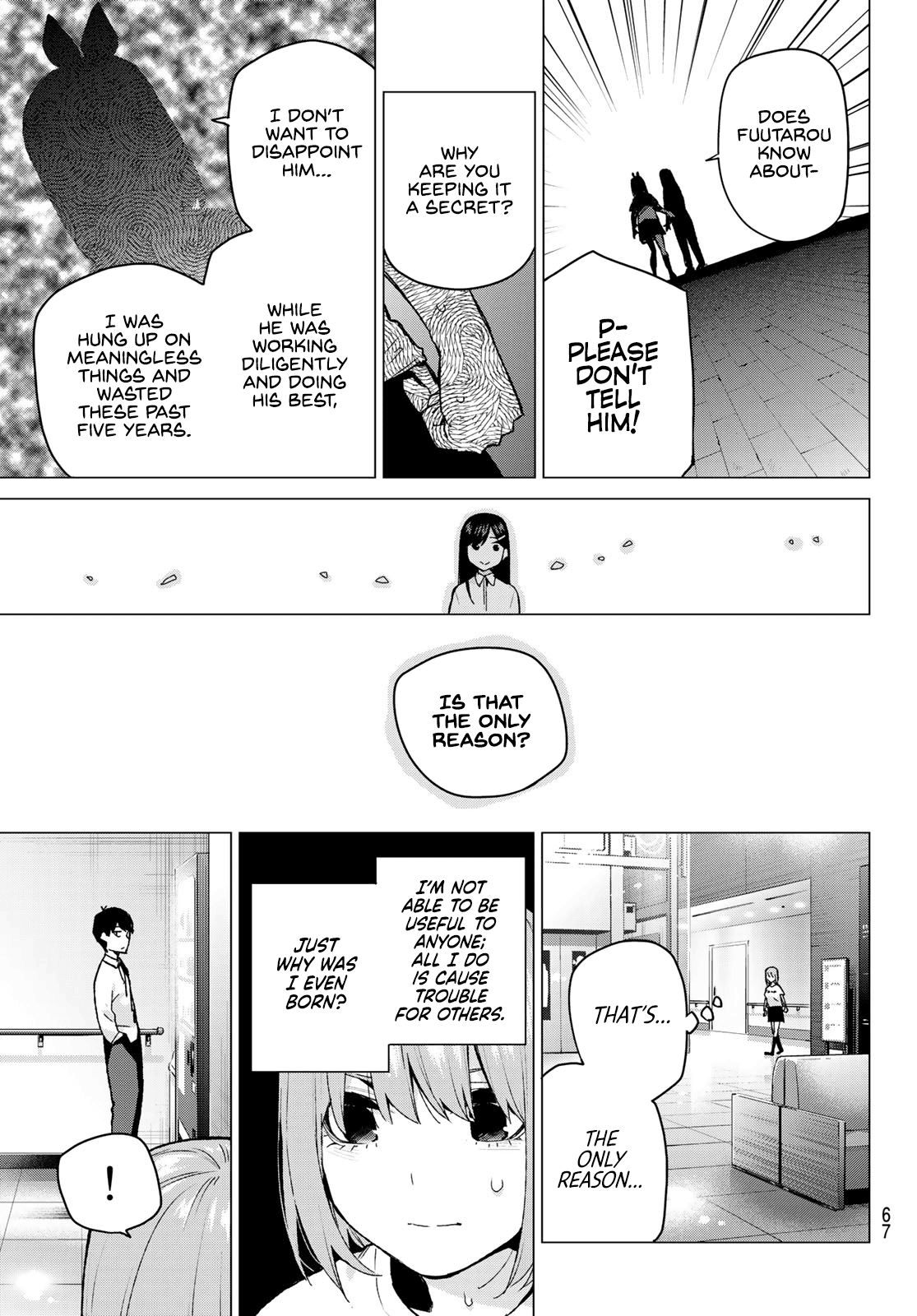 Go-Toubun no Hanayome Chapter 108 page 3 - Chapter 108: The Last Festival - Yotsuba’s Side ②