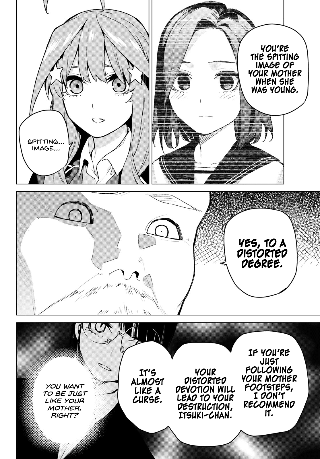 Go-Toubun no Hanayome Chapter 109 page 15 - Chapter 109: The Last Festival - Itsuki’s Side ①