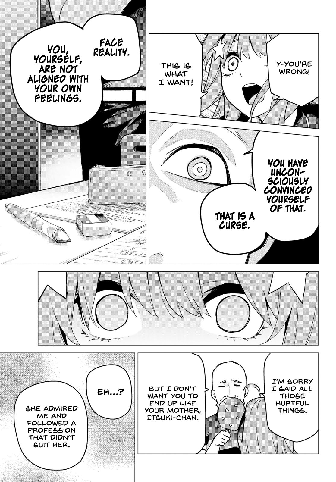 Go-Toubun no Hanayome Chapter 109 page 16 - Chapter 109: The Last Festival - Itsuki’s Side ①