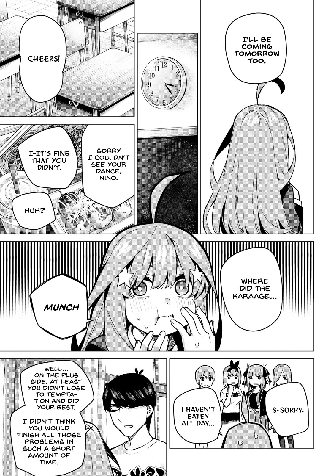 Go-Toubun no Hanayome Chapter 109 page 18 - Chapter 109: The Last Festival - Itsuki’s Side ①