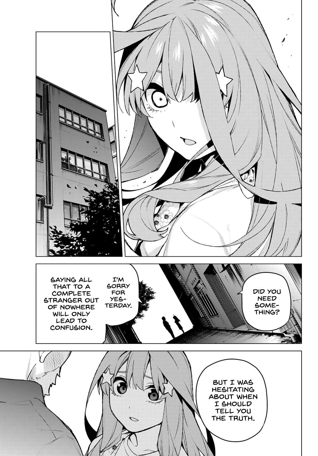 Go-Toubun no Hanayome Chapter 109 page 22 - Chapter 109: The Last Festival - Itsuki’s Side ①