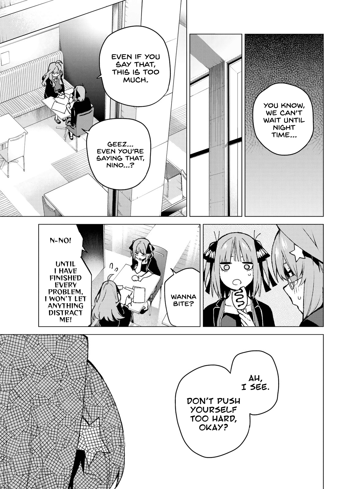 Go-Toubun no Hanayome Chapter 109 page 8 - Chapter 109: The Last Festival - Itsuki’s Side ①
