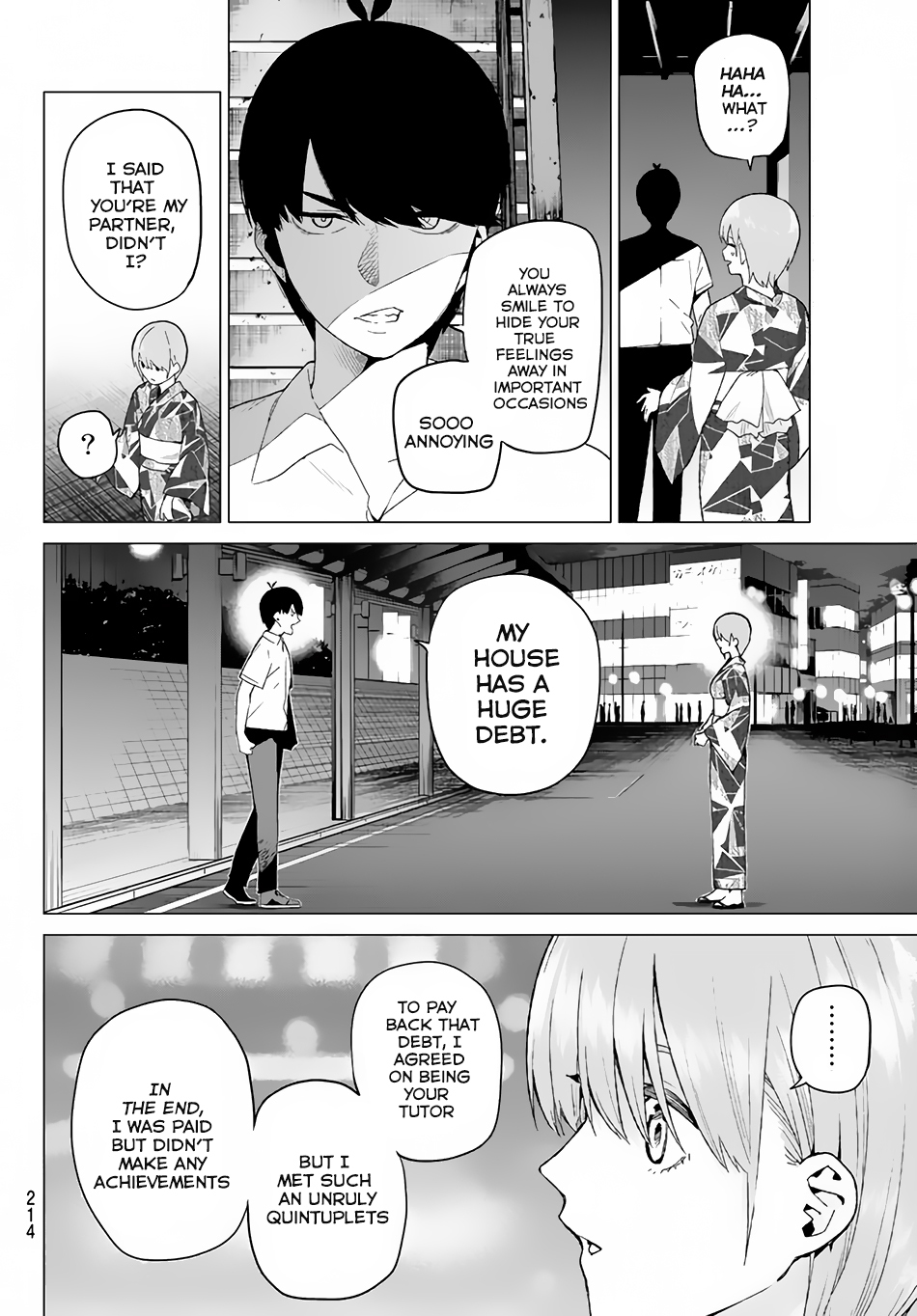 Go-Toubun no Hanayome Chapter 11 page 11 - Chapter 11: Today is Holiday (5)