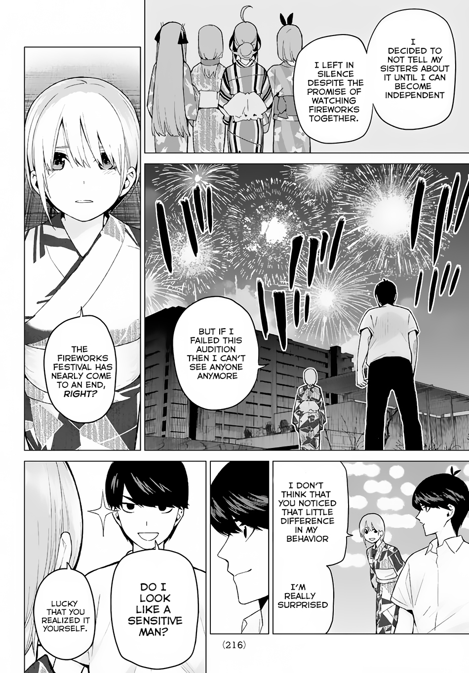 Go-Toubun no Hanayome Chapter 11 page 13 - Chapter 11: Today is Holiday (5)