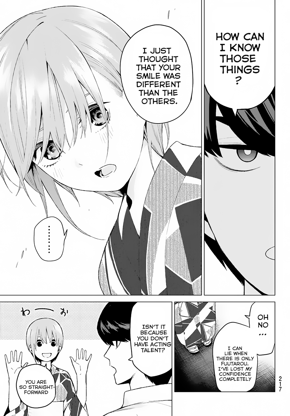 Go-Toubun no Hanayome Chapter 11 page 14 - Chapter 11: Today is Holiday (5)