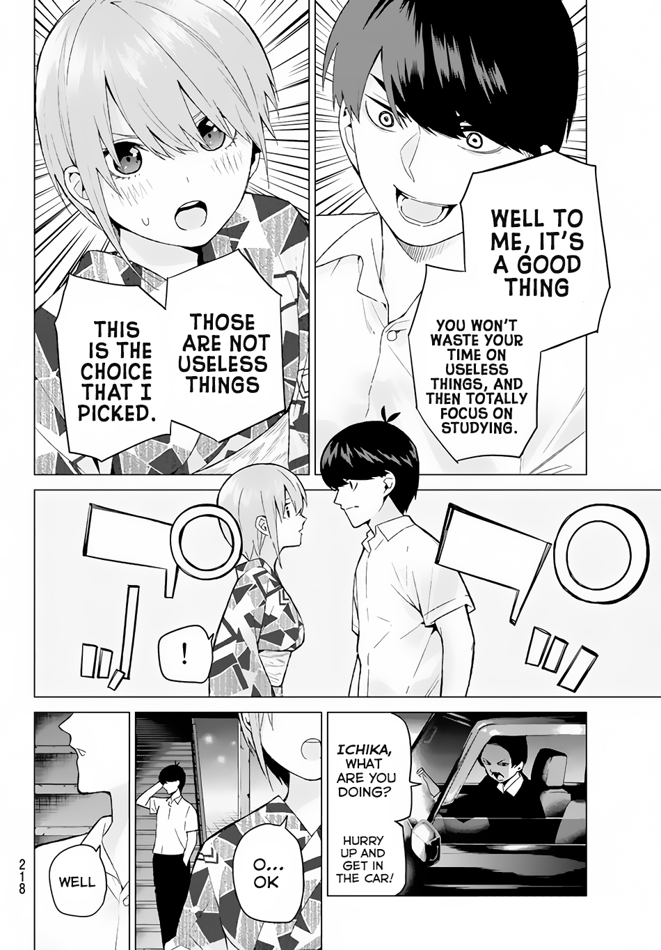 Go-Toubun no Hanayome Chapter 11 page 15 - Chapter 11: Today is Holiday (5)