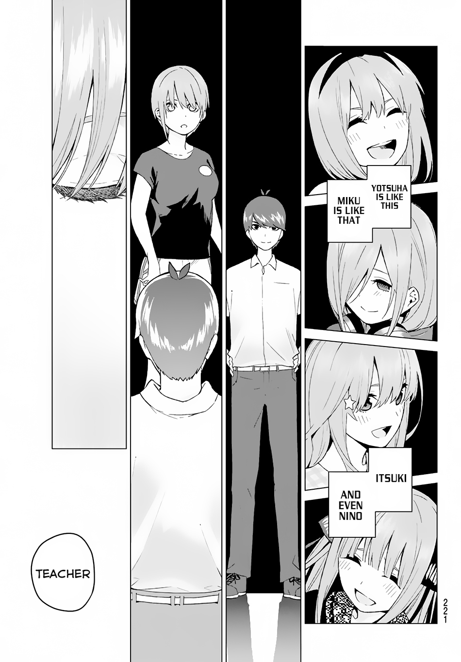Go-Toubun no Hanayome Chapter 11 page 18 - Chapter 11: Today is Holiday (5)