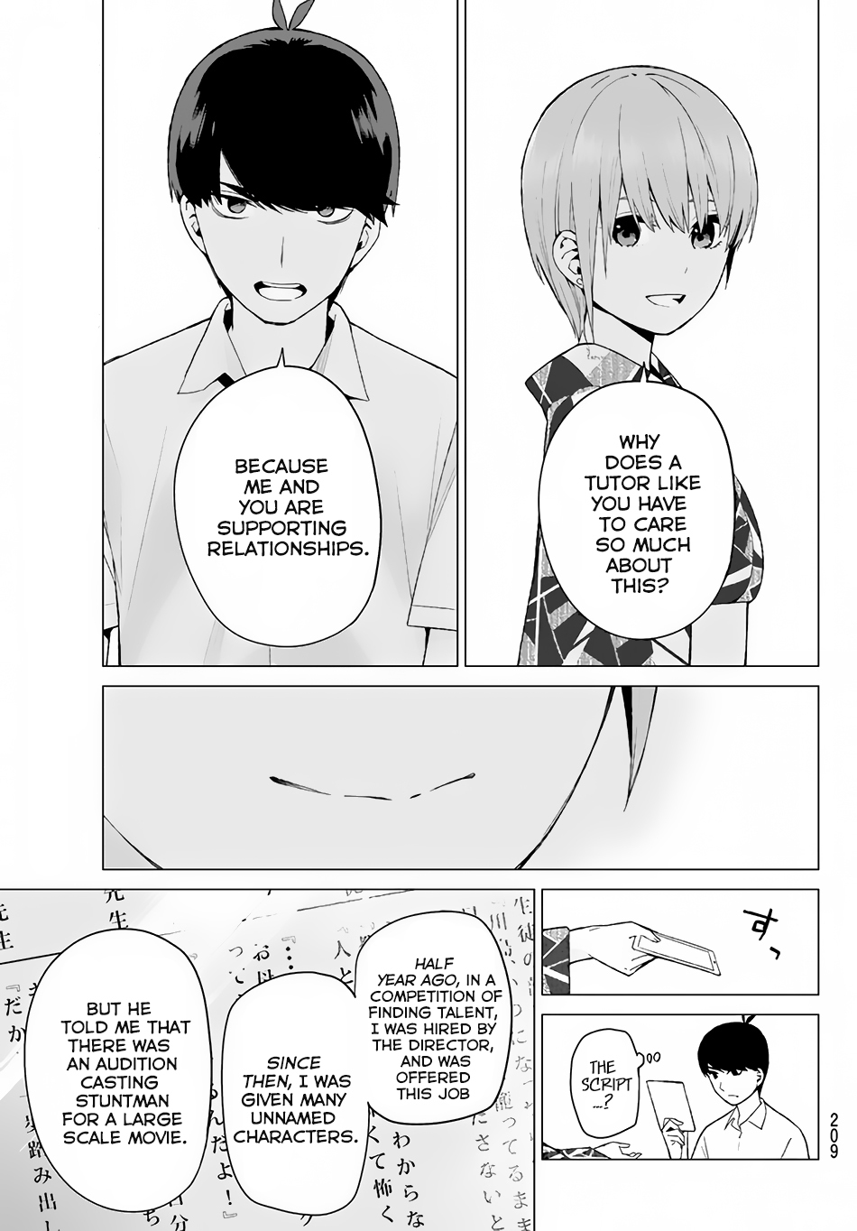 Go-Toubun no Hanayome Chapter 11 page 6 - Chapter 11: Today is Holiday (5)