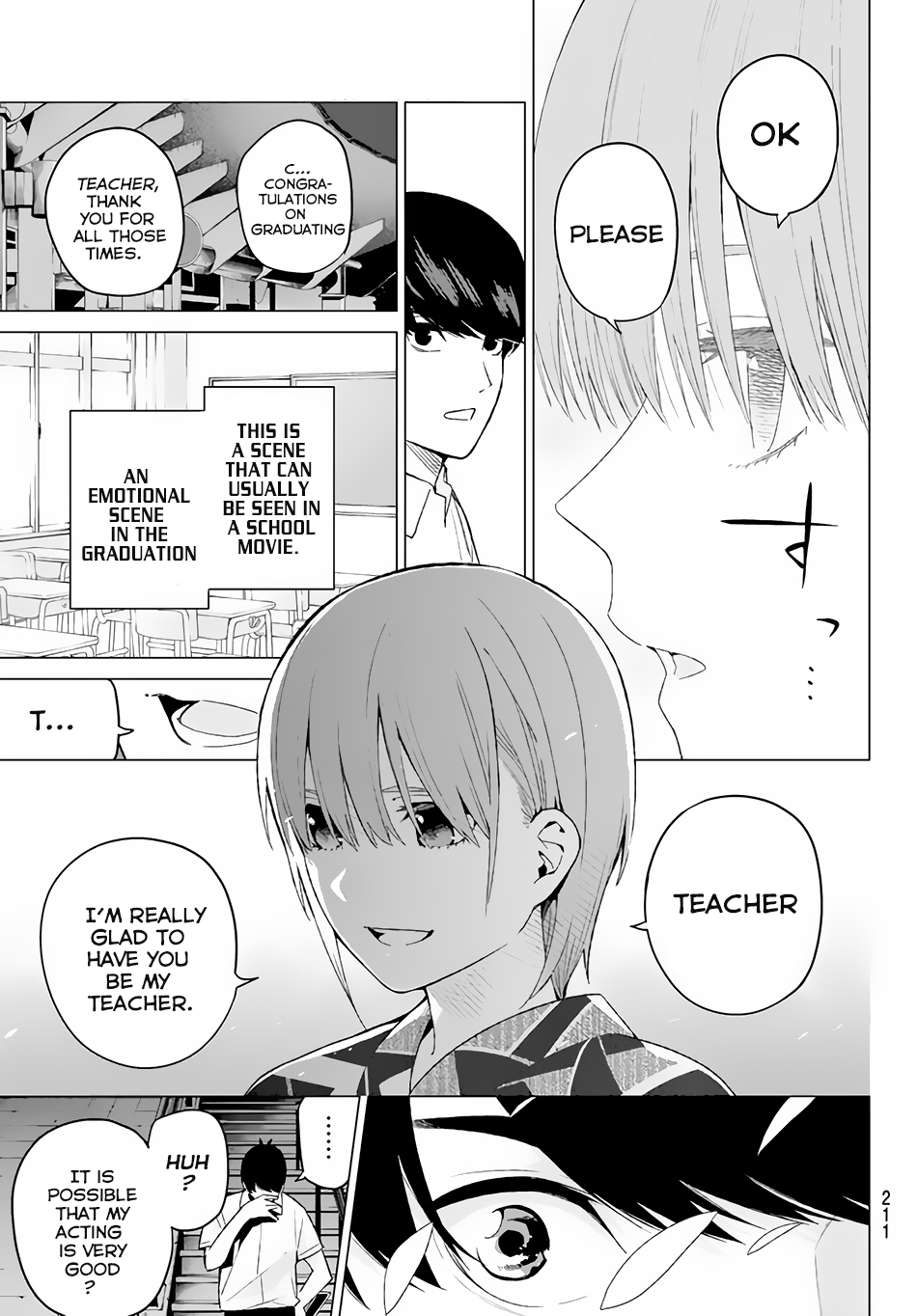 Go-Toubun no Hanayome Chapter 11 page 8 - Chapter 11: Today is Holiday (5)