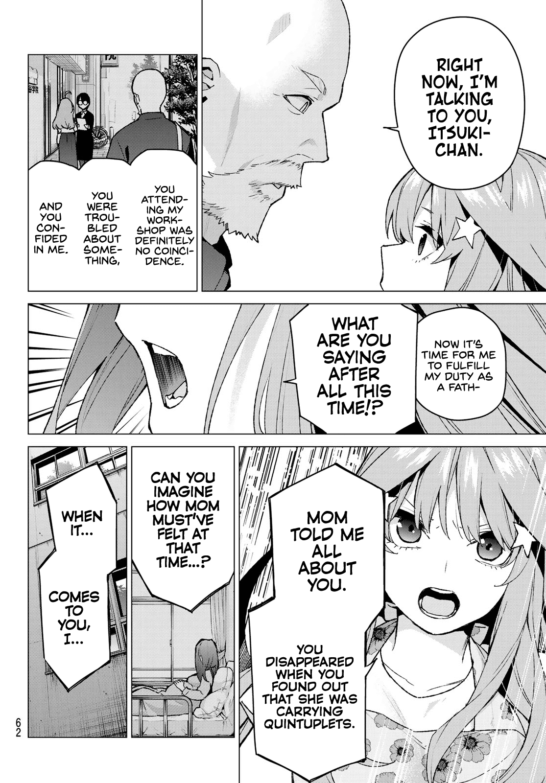 Go-Toubun no Hanayome Chapter 110 page 2 - Chapter 110: The Last Festival - Itsuki's Side ②