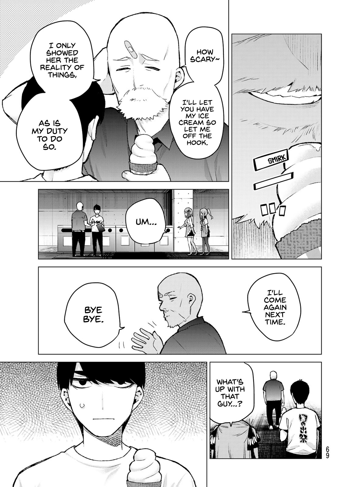 Go-Toubun no Hanayome Chapter 110 page 9 - Chapter 110: The Last Festival - Itsuki's Side ②