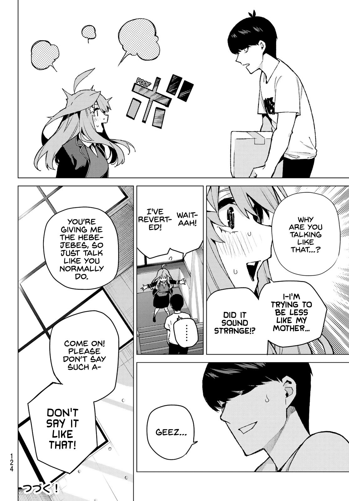 Go-Toubun no Hanayome Chapter 111 page 19 - Chapter 111: The Last Festival - Itsuki's Side ③