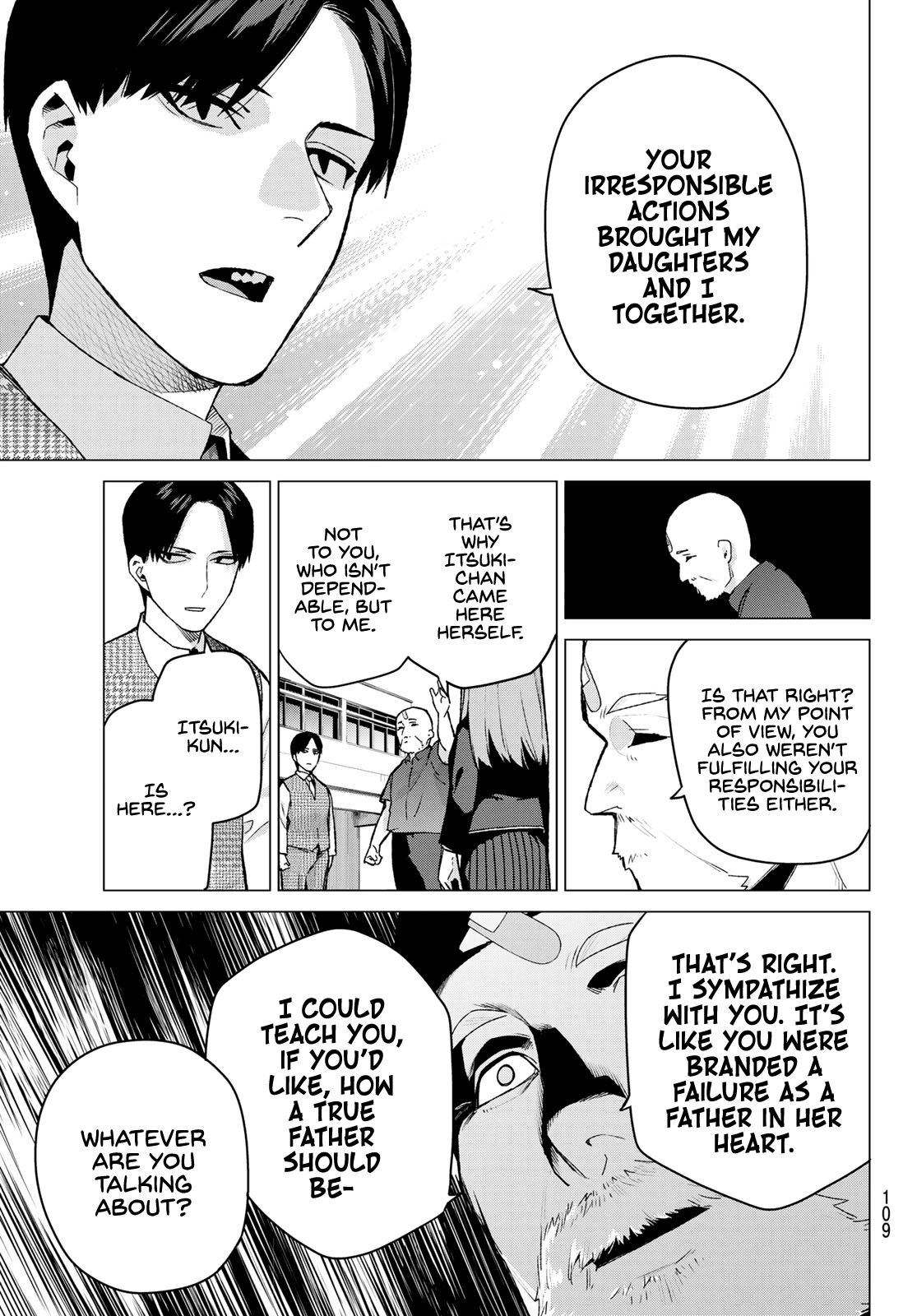 Go-Toubun no Hanayome Chapter 111 page 5 - Chapter 111: The Last Festival - Itsuki's Side ③