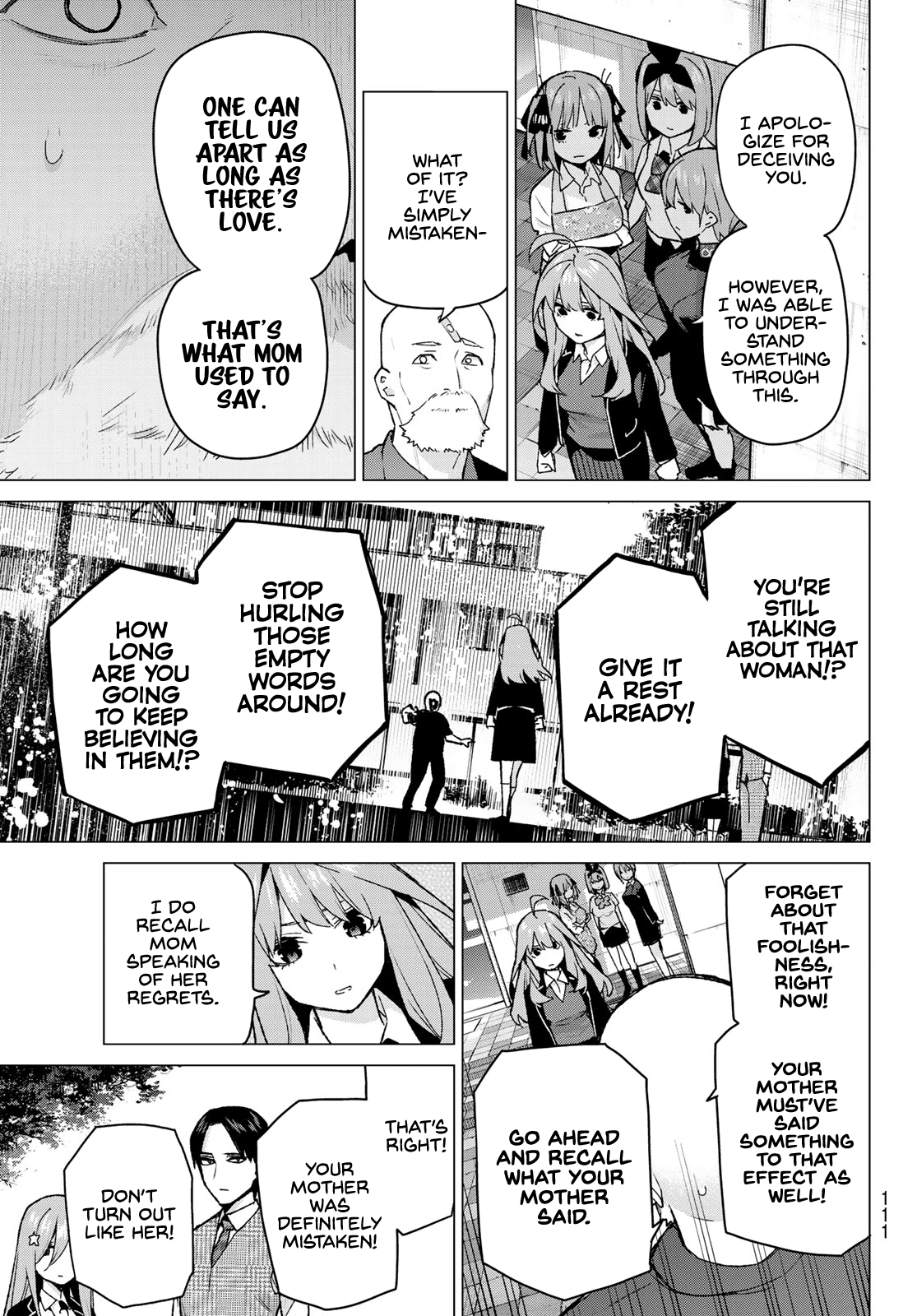 Go-Toubun no Hanayome Chapter 111 page 7 - Chapter 111: The Last Festival - Itsuki's Side ③