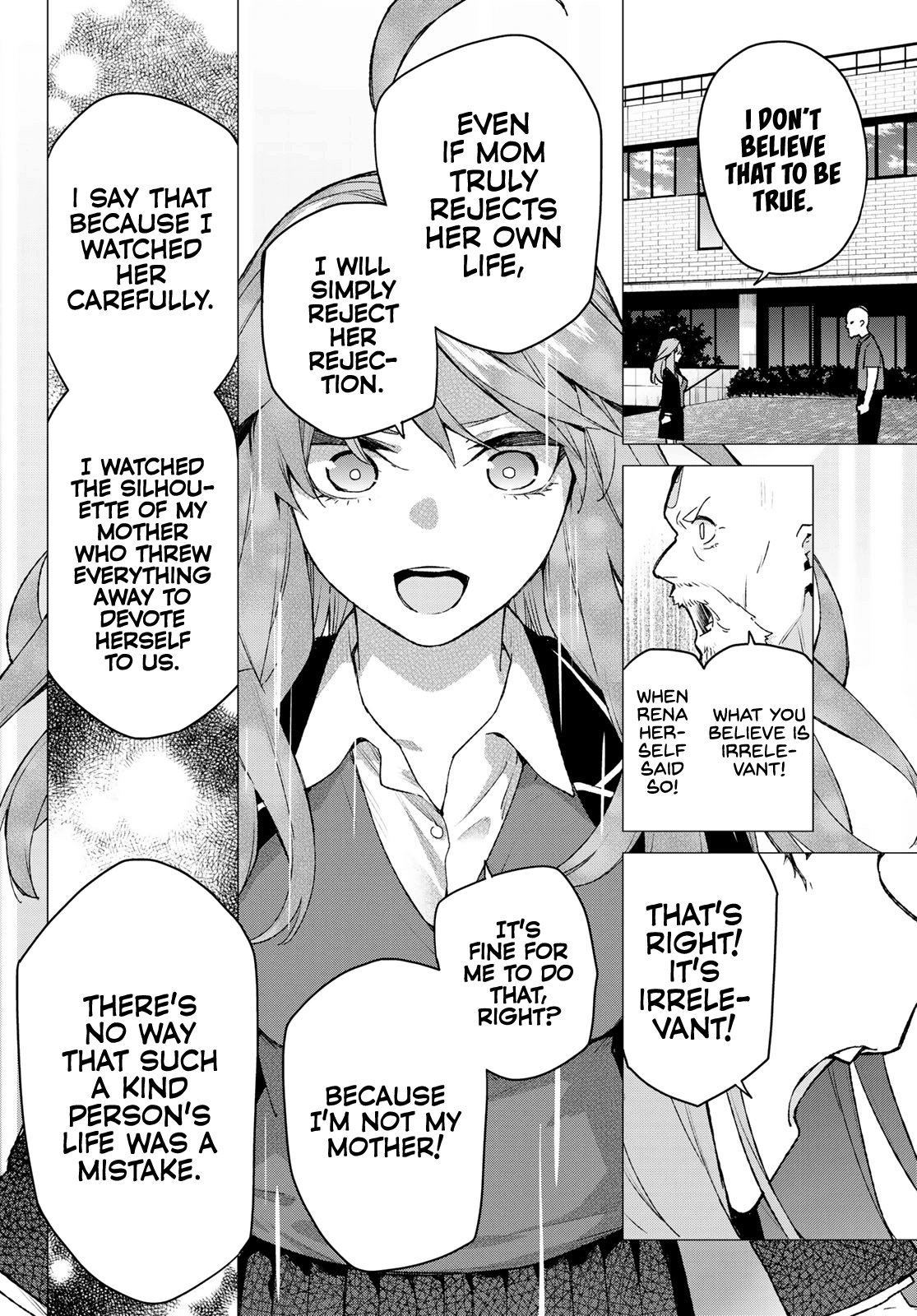 Go-Toubun no Hanayome Chapter 111 page 8 - Chapter 111: The Last Festival - Itsuki's Side ③