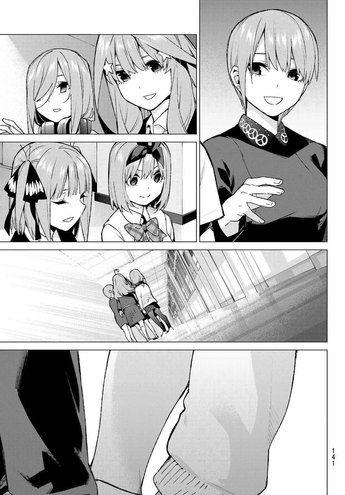 Go-Toubun no Hanayome Chapter 112 page 14 - Chapter 112: The Last Festival - The Quintuplets' Side
