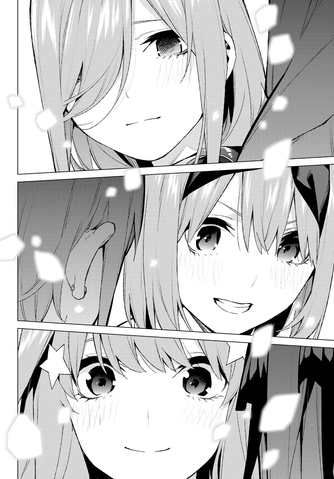 Go-Toubun no Hanayome Chapter 112 page 17 - Chapter 112: The Last Festival - The Quintuplets' Side