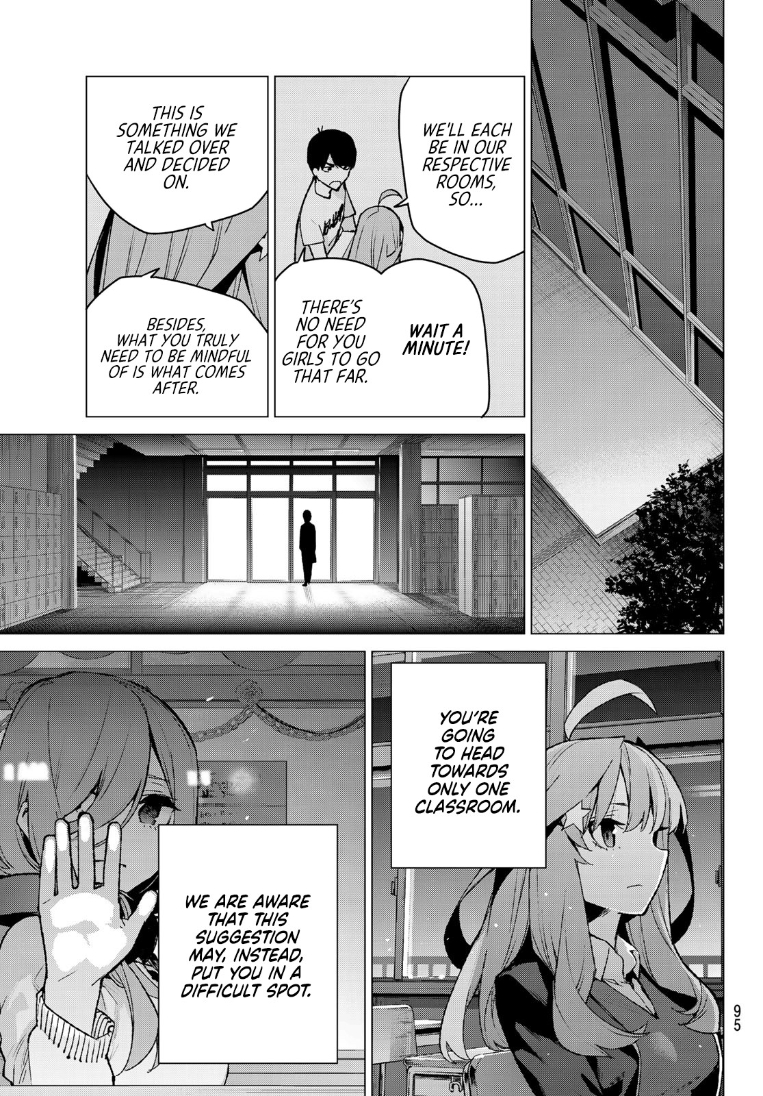 Go-Toubun no Hanayome Chapter 113 page 11 - Chapter 113: The Last Festival - Fuutarou's Side