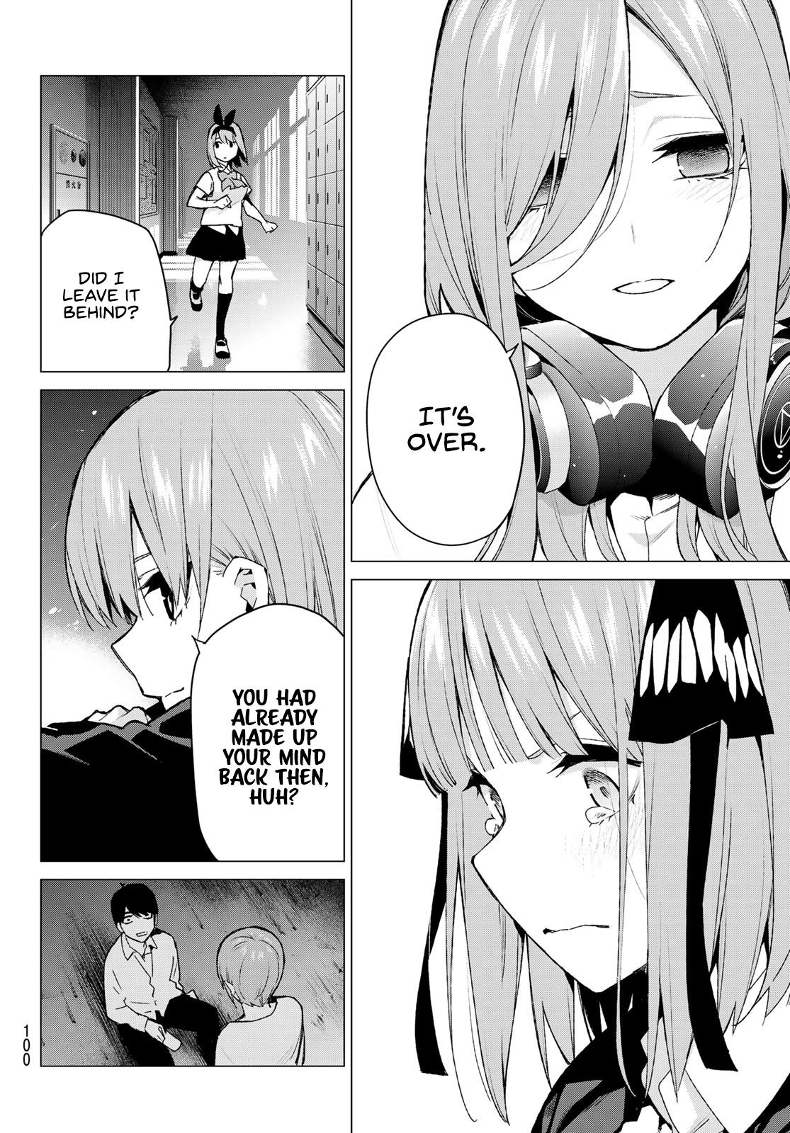 Go-Toubun no Hanayome Chapter 113 page 16 - Chapter 113: The Last Festival - Fuutarou's Side
