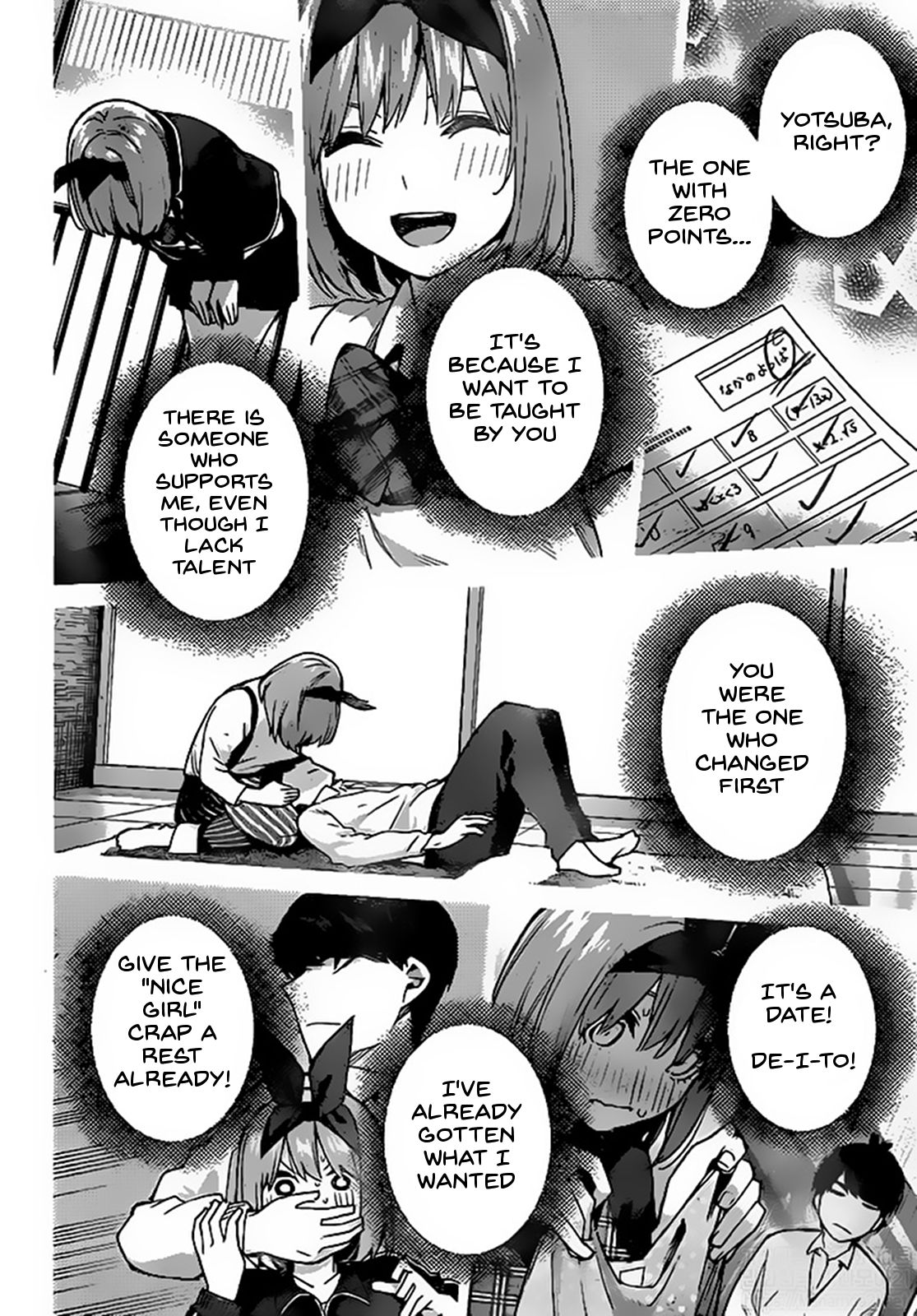 Go-Toubun no Hanayome Chapter 114 page 2 - Chapter 114: The Last Festival - Fuutarou’s Side ②