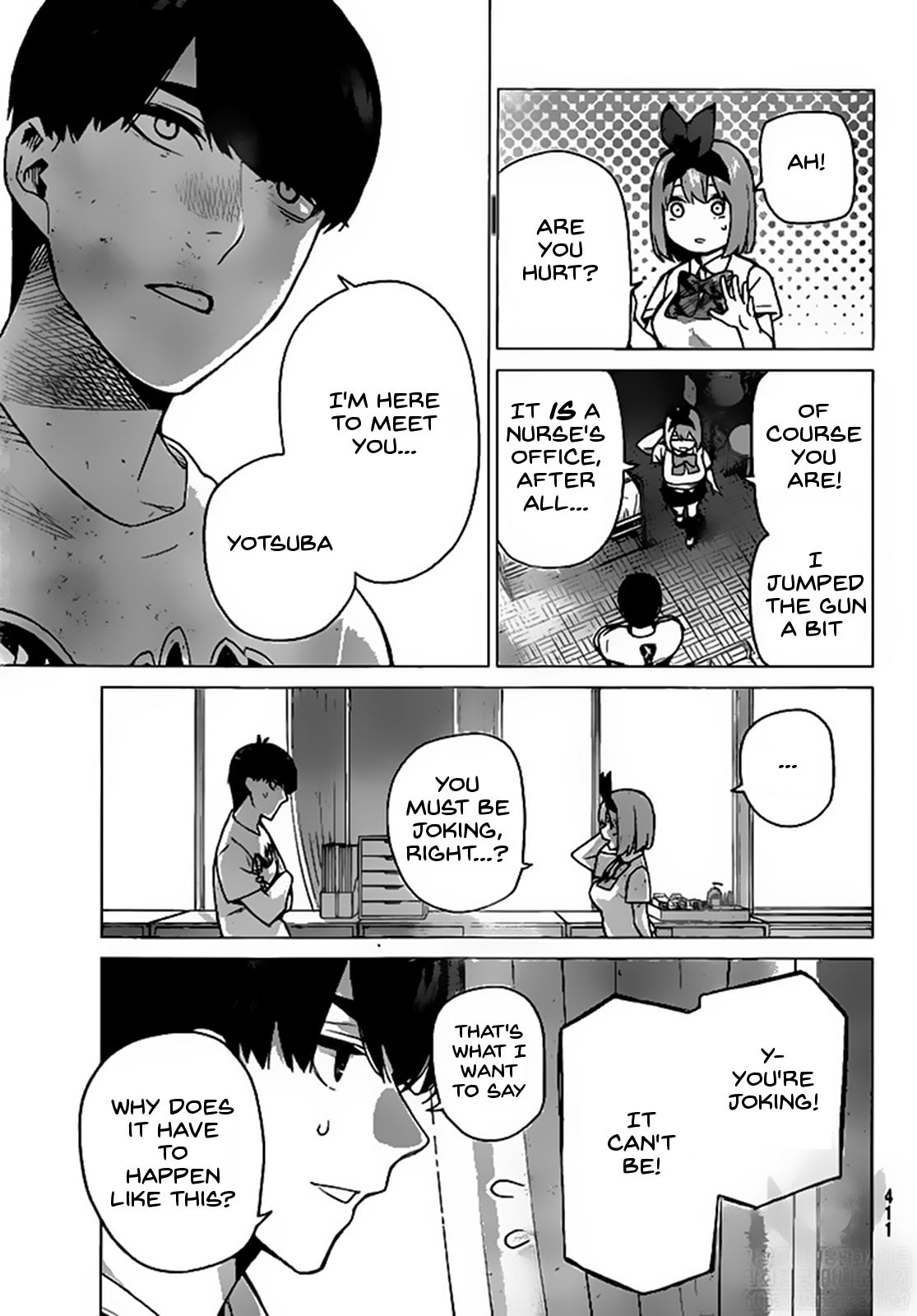 Go-Toubun no Hanayome Chapter 114 page 5 - Chapter 114: The Last Festival - Fuutarou’s Side ②